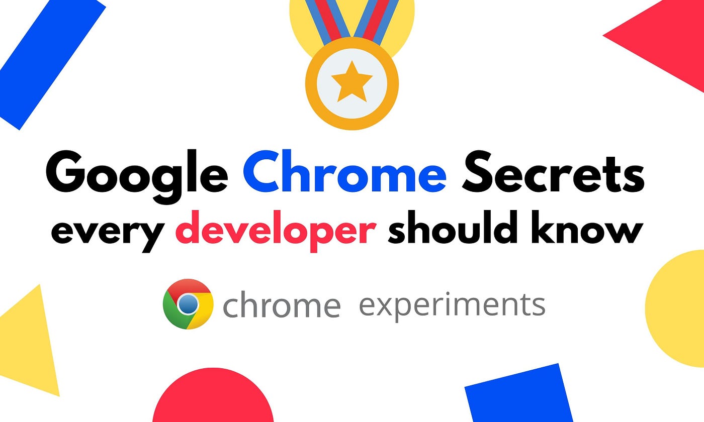 Google Chrome Hidden Features For Developers | Bits and Pieces