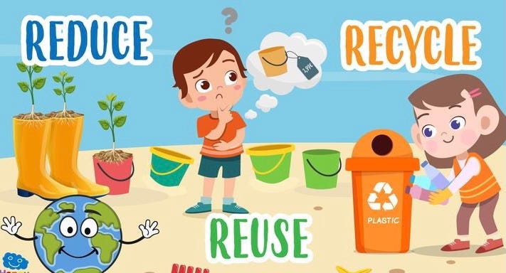 10 Ways to Reduce, Reuse & Recycle | by Niharika Chhabra | Evolve You |  Medium