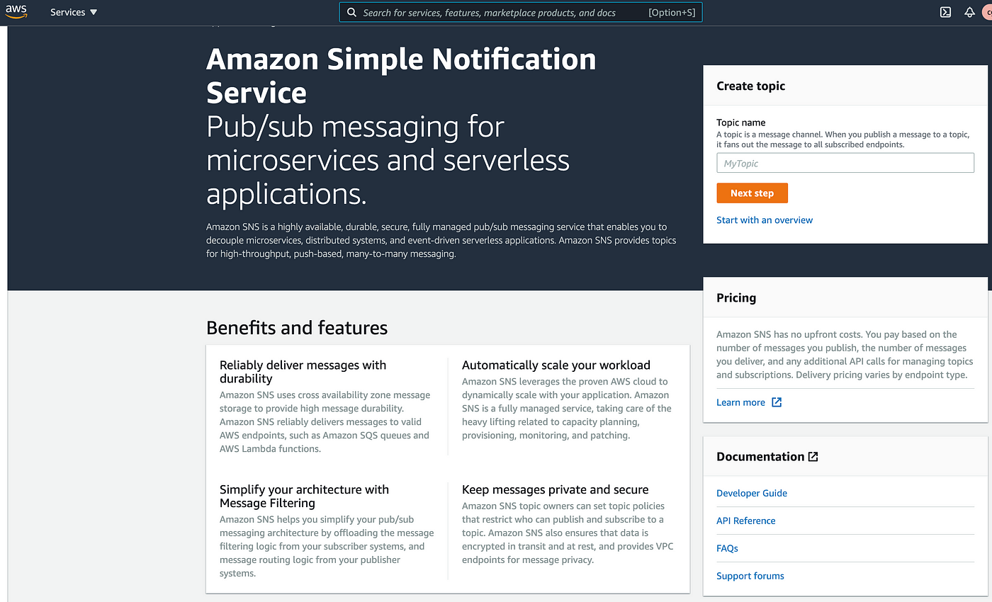 Amazon Simple Notification Service Sns With Spring Boot By Chiwa Kantawong Pea Medium Amazon Simple Notification Service Sns With Spring Boot By Chiwa Kantawong Pea Medium