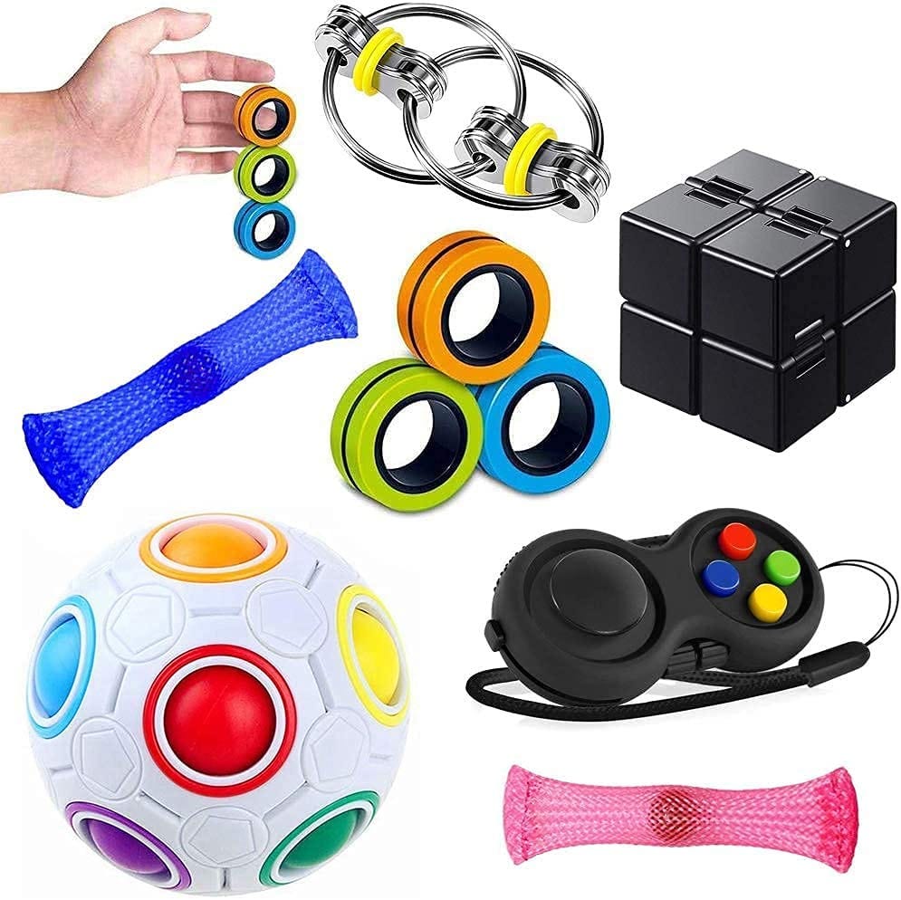 Subtle Fidget Toys for Adults and Kids with ADHD, Autism, Anxiety, and ...