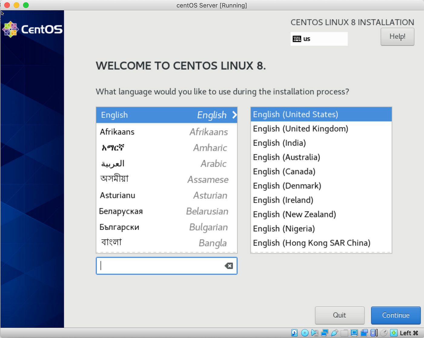 centos 7 virtualbox image for mac