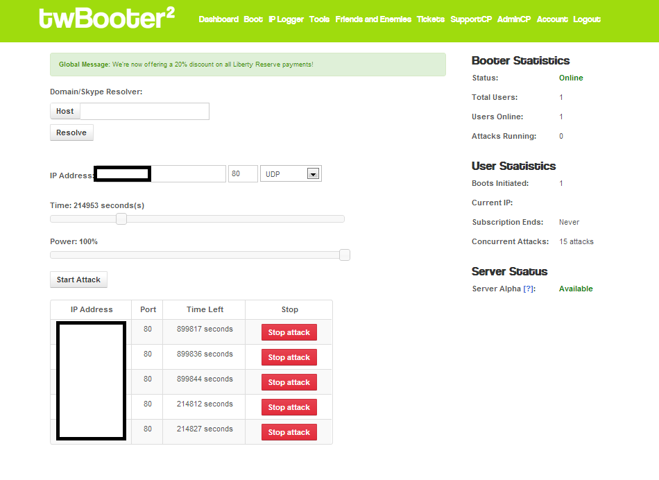 free ip booter download