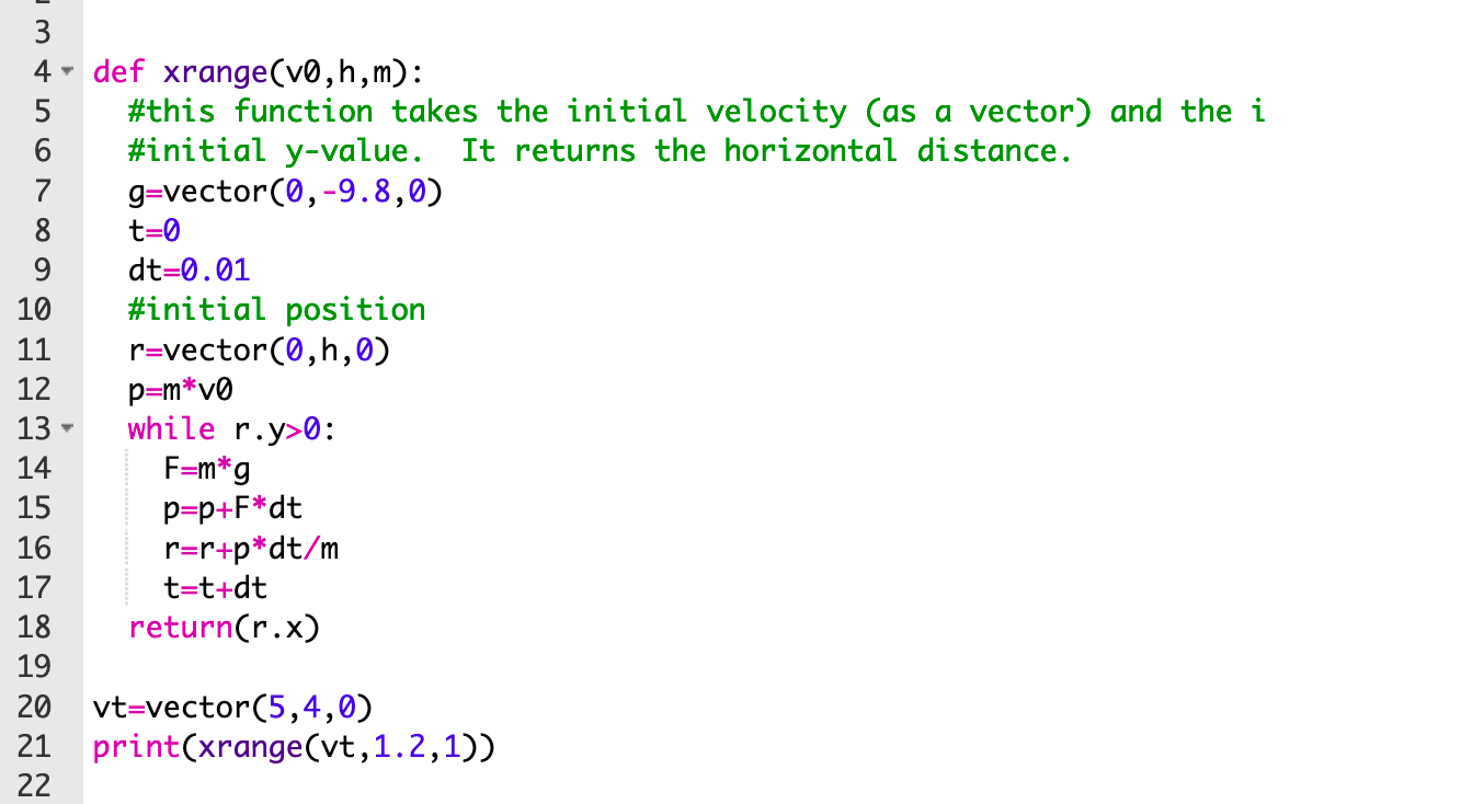 bomba profundamente Sul python vector calculation vizinho vegetariano ...