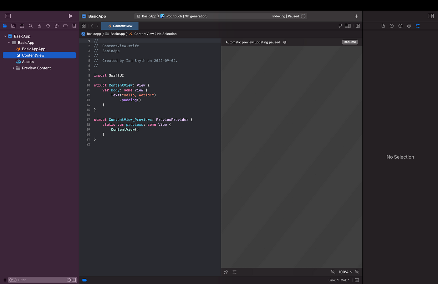 Learning Xcode (Part 2). To begin, I started by downloading… by Ian