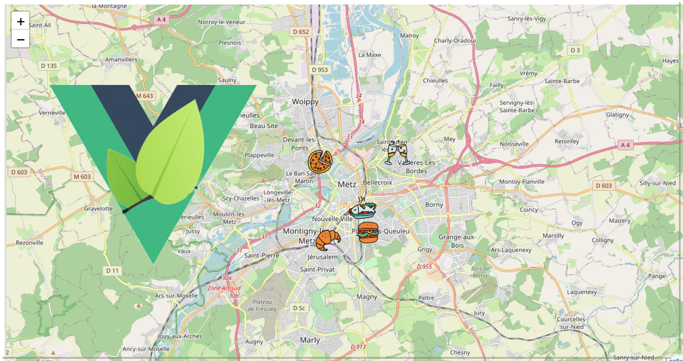 Vue Js Leaflet Example Create Your Interactive Maps With Vue.js And Leaflet | By Kevin Cluzel |  Medium