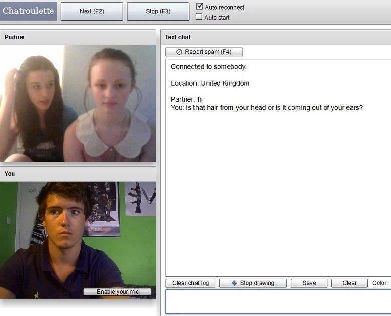 Weekend Diversion: The Greatest Chatroulette of All Time.
