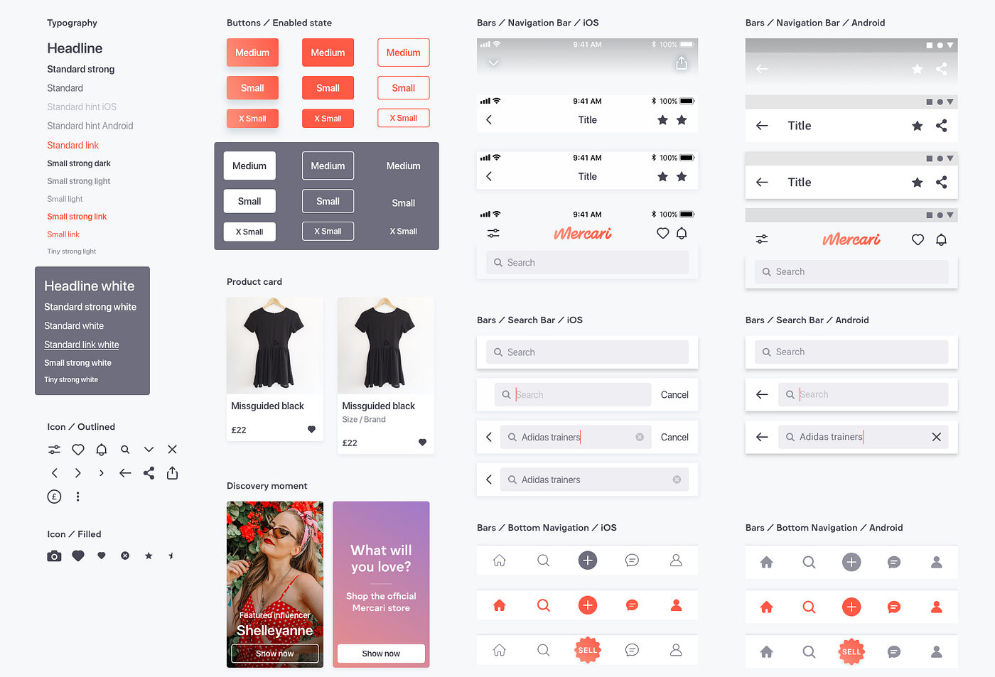 Mercari UK's New Look & Design System | by Anant Bhadreshwara | Mercari UK  | Medium
