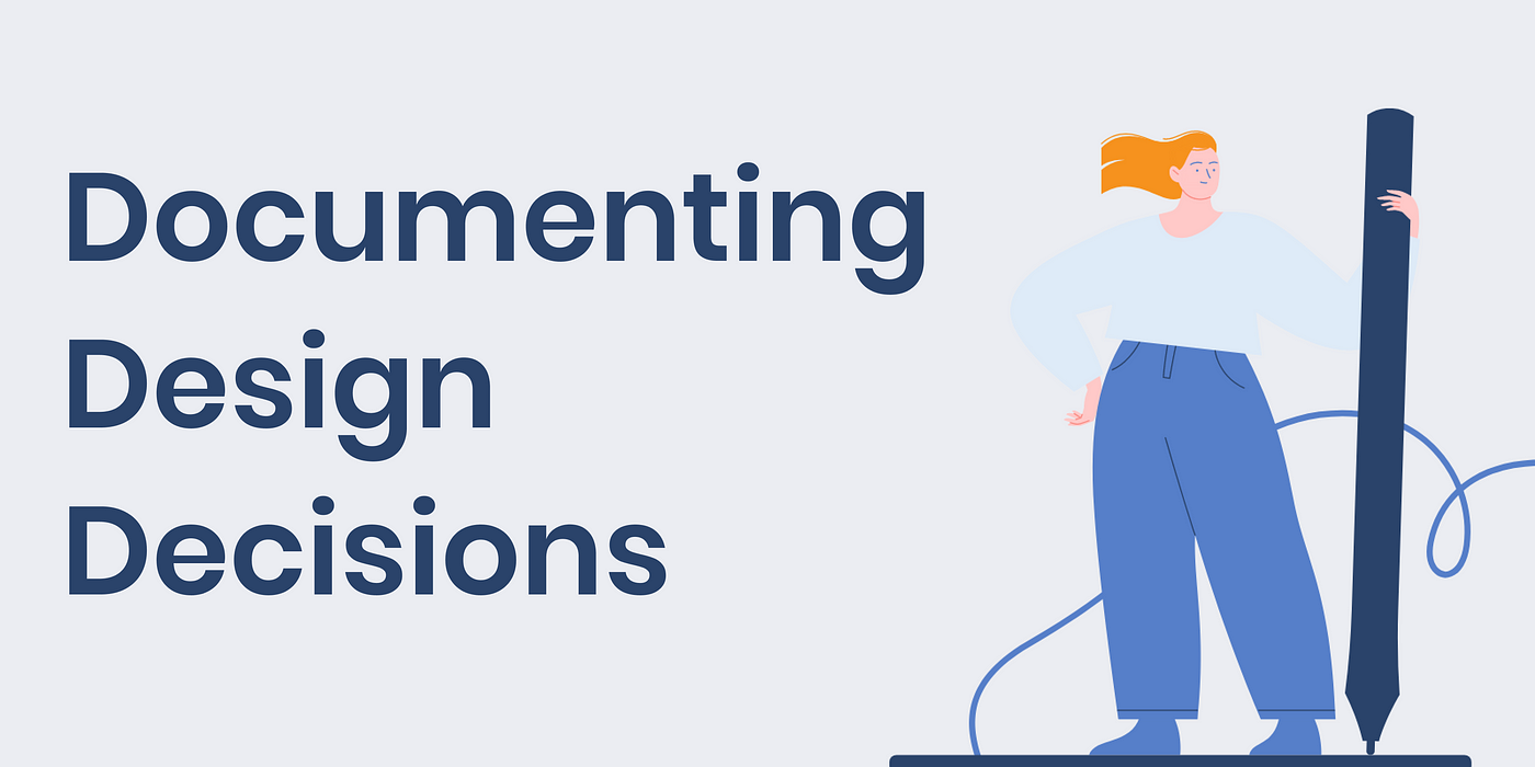 Documenting design decisions