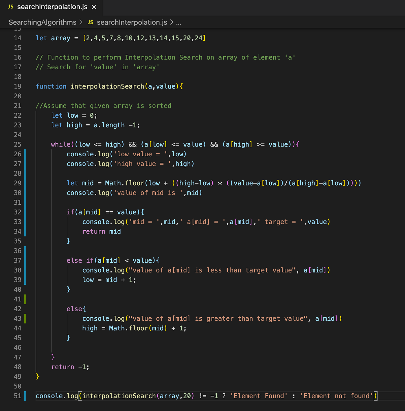 Interpolation Search. Interpolation Search is a search… | by Girija ...