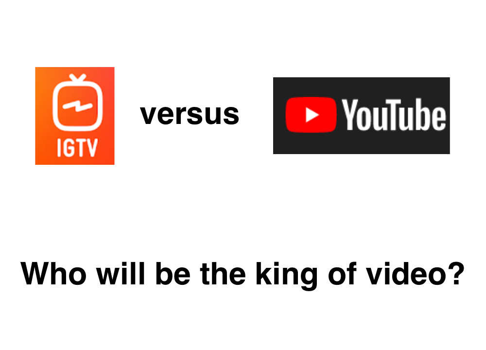 IGTV versus YouTube — Post on who is king of video