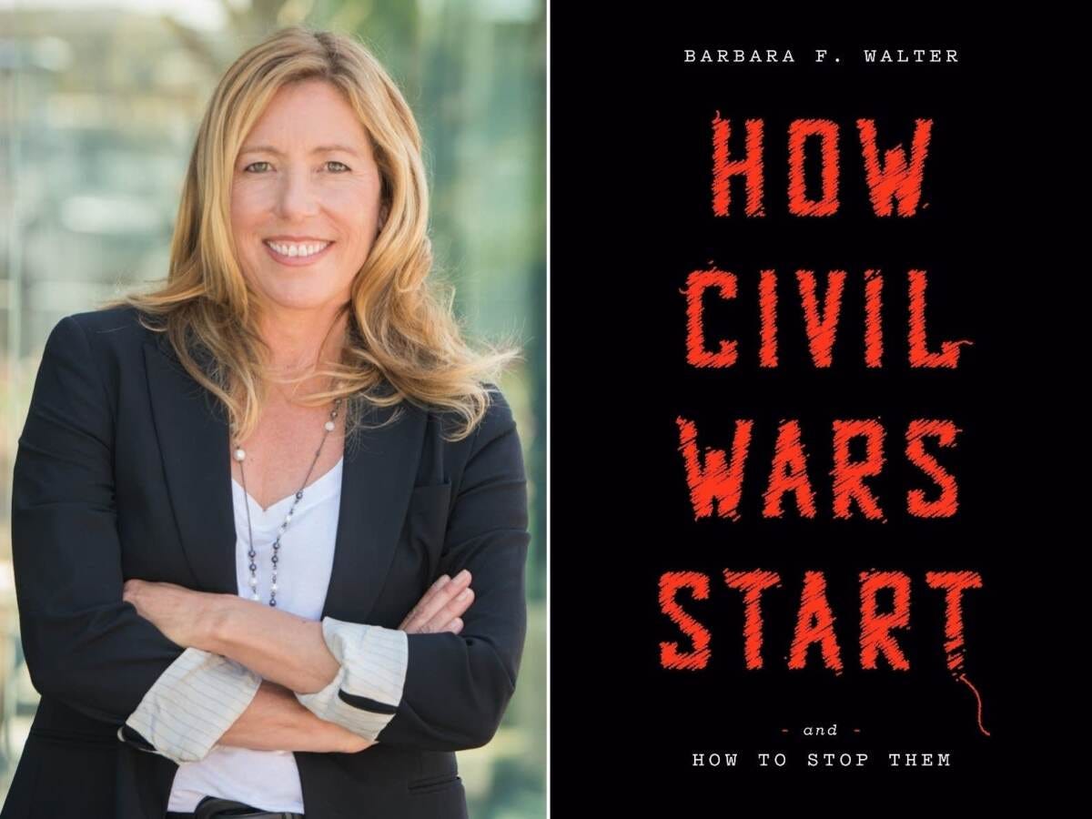 Book cover on the right side and a photo of the author on the left side.