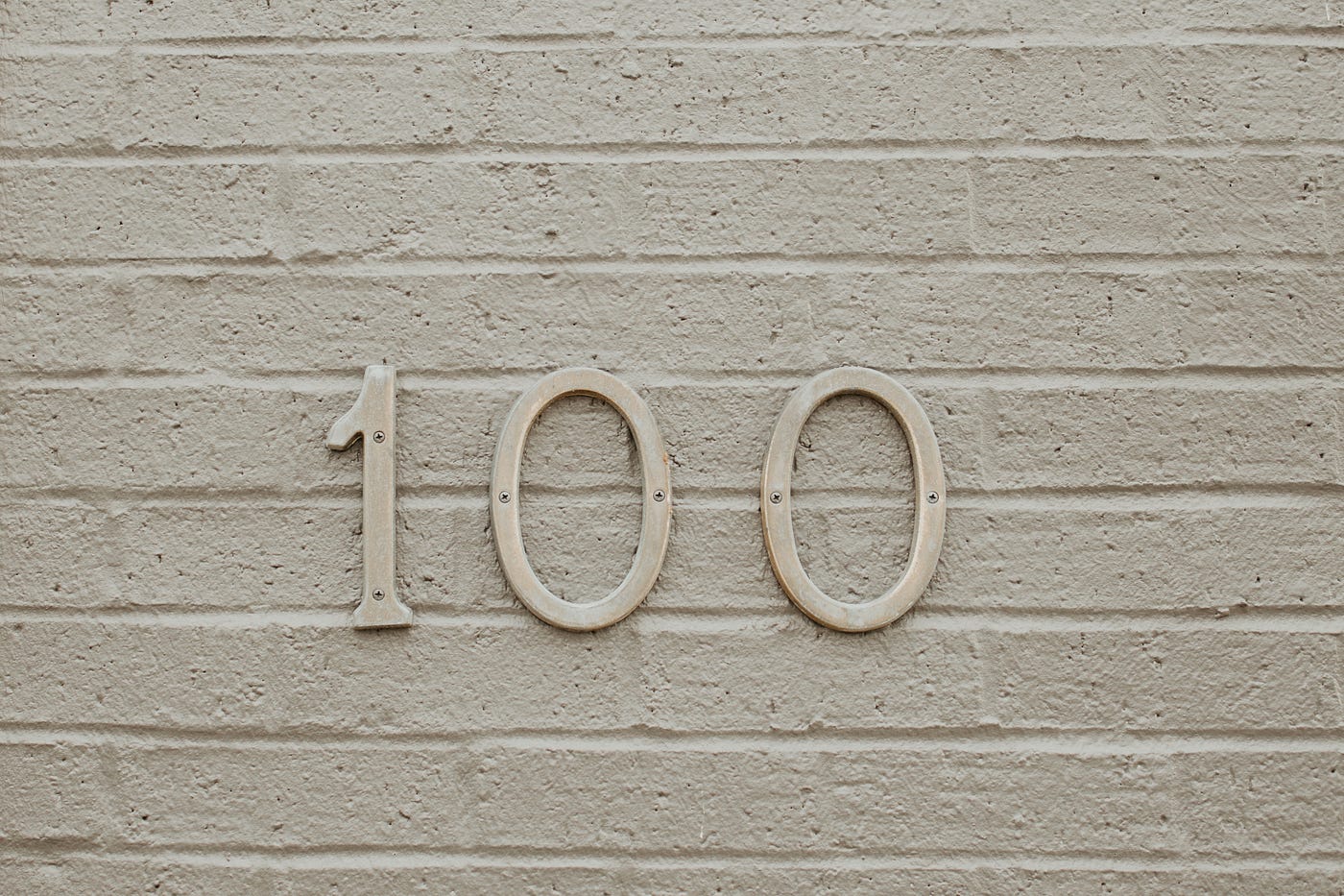 Door number — 100