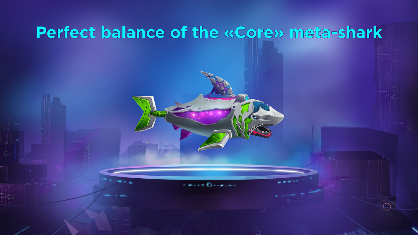 Perfect balance of the «Core» meta-shark