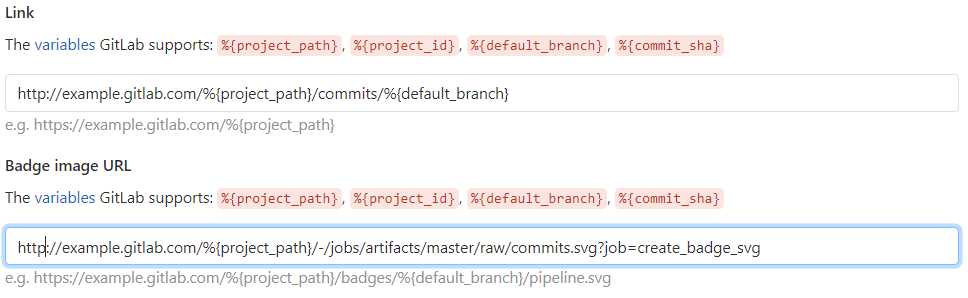 Adding Custom badges 📛 to Gitlab... | by Aafaque A. | Medium