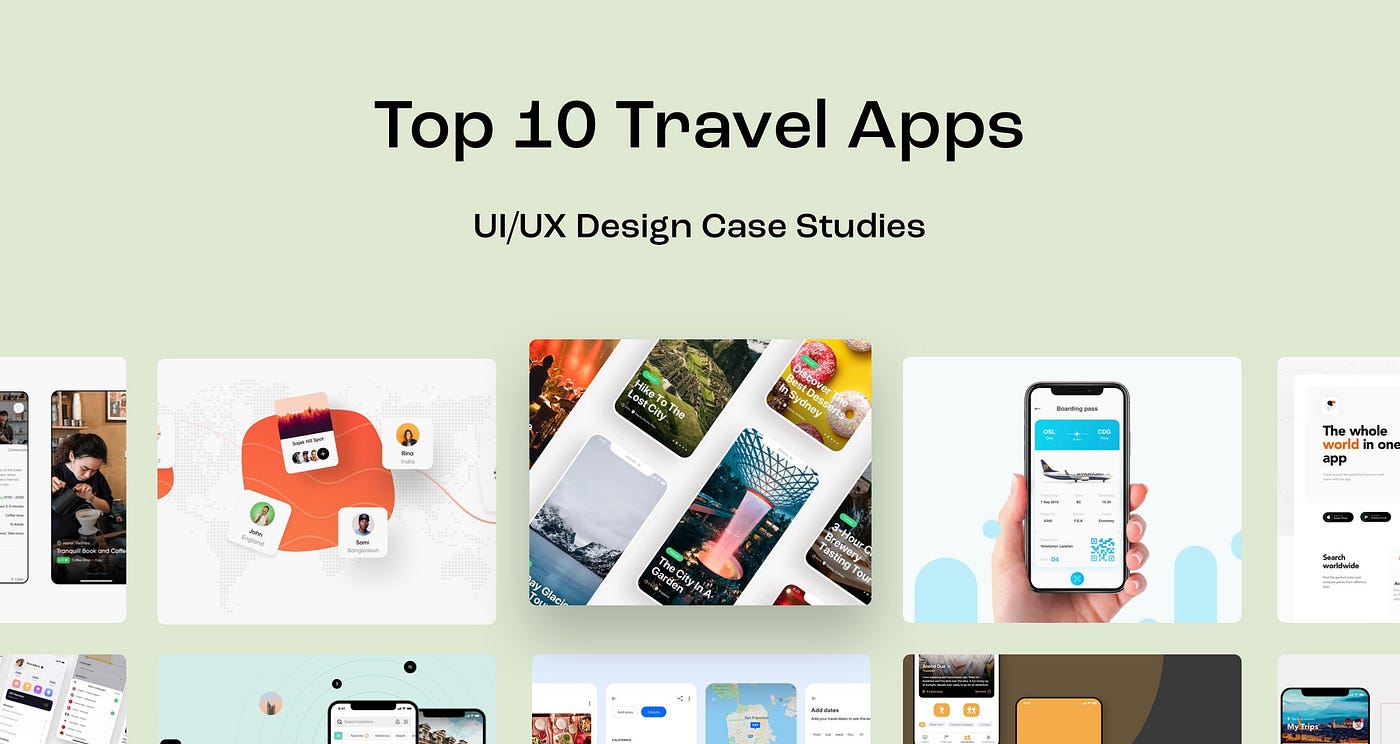 Top 10 Travel Apps UI/UX Design Case Studies | by Interface Market | Muzli  - Design Inspiration