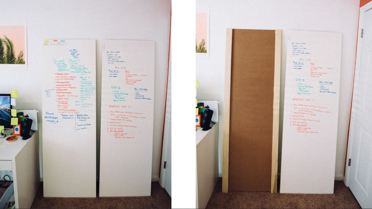 HOW TO MAKE TALL DRY ERASE BOARDS FOR 50 by Sara Dietschy Medium