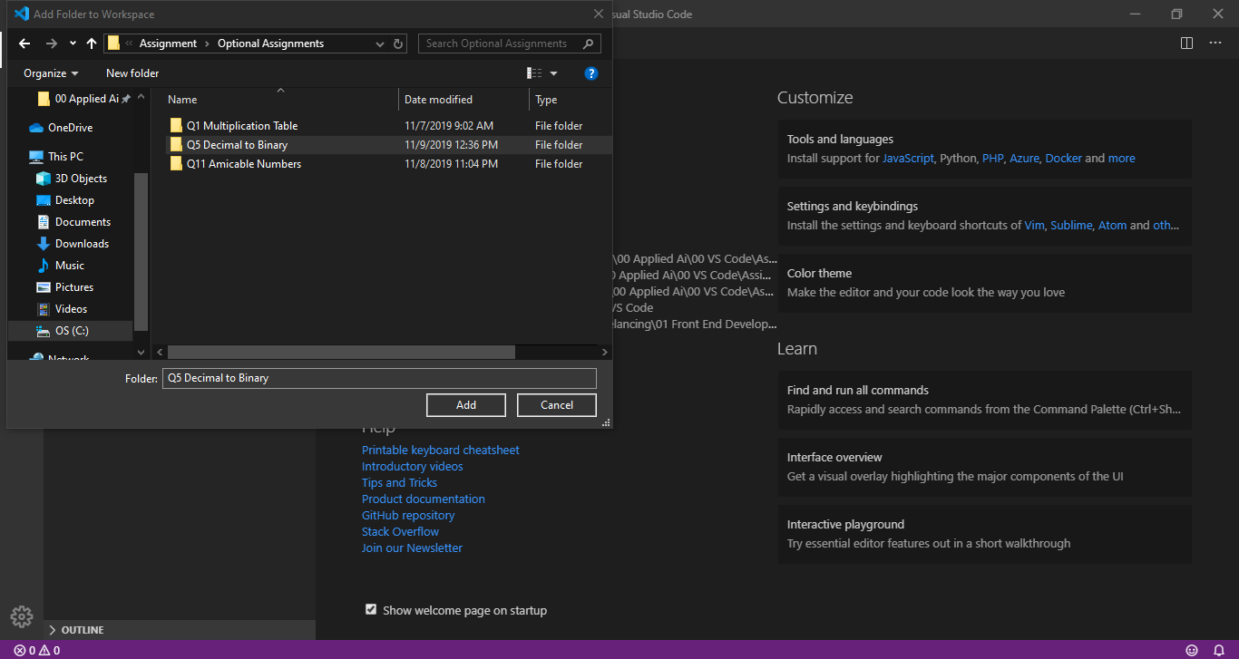 Installing Github In Visual Studio Code For Windows 10 By Bipin P Towards Data Science