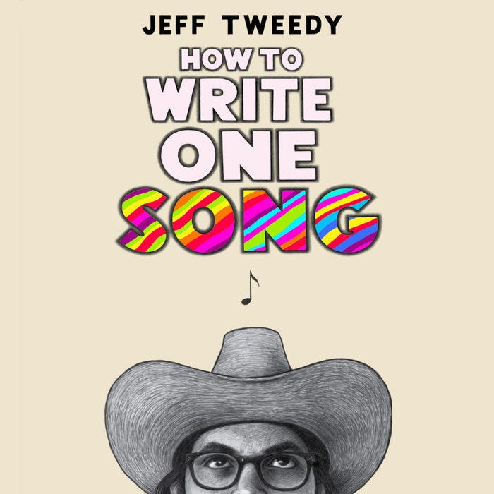 audio book cover of How to Write One Song by Jeff Tweedy