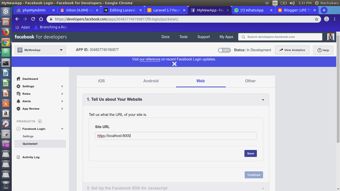 Laravel 5 8 Facebook Socialite Authentication By Ikechukwu Chidera Medium Laravel 5 8 Facebook Socialite Authentication By Ikechukwu Chidera Medium