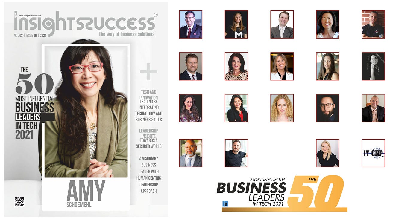 The 50 Most Influential Business Leaders in Tech 2021 | by Insights Success  | Medium