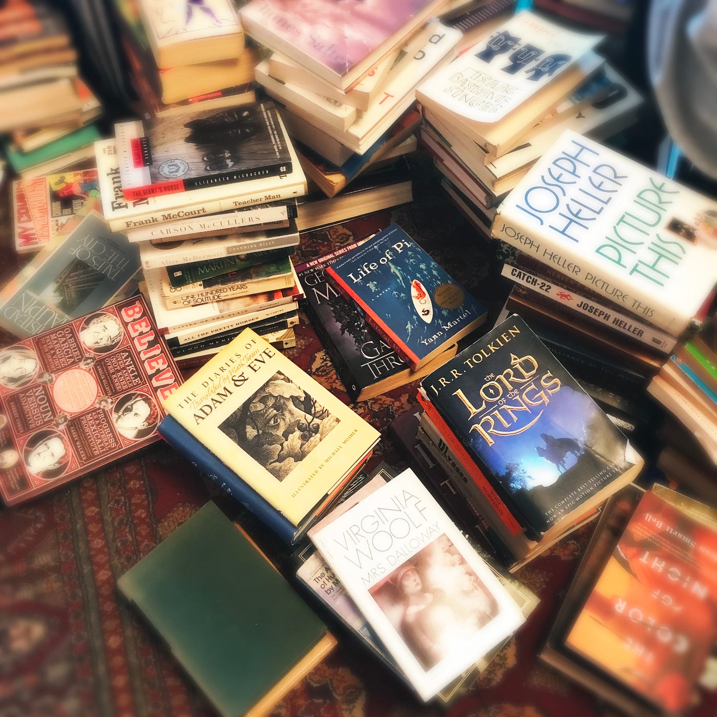 Pile of books