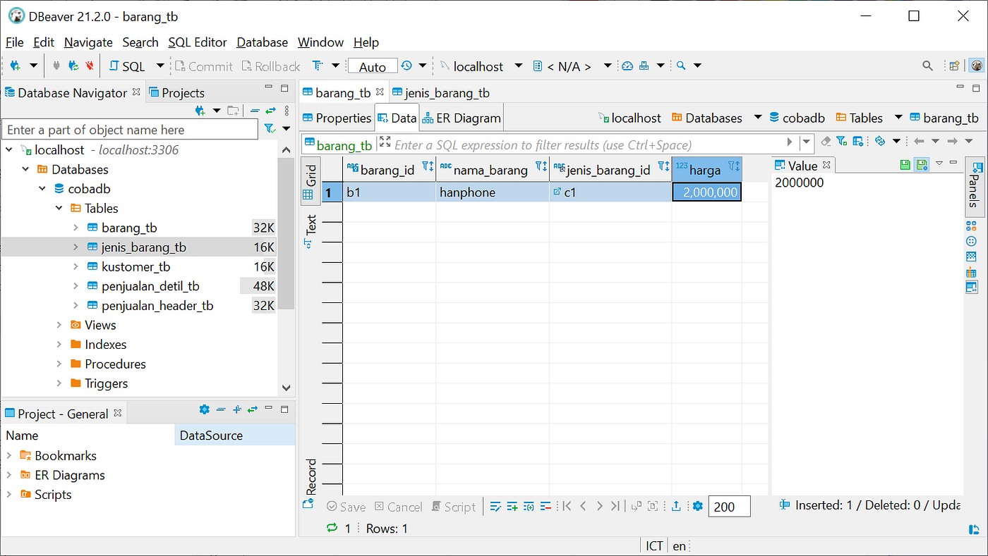 Basis Data Part 4: CRUD (Create, Retrieve, Update, Delete) pada Tabel ...
