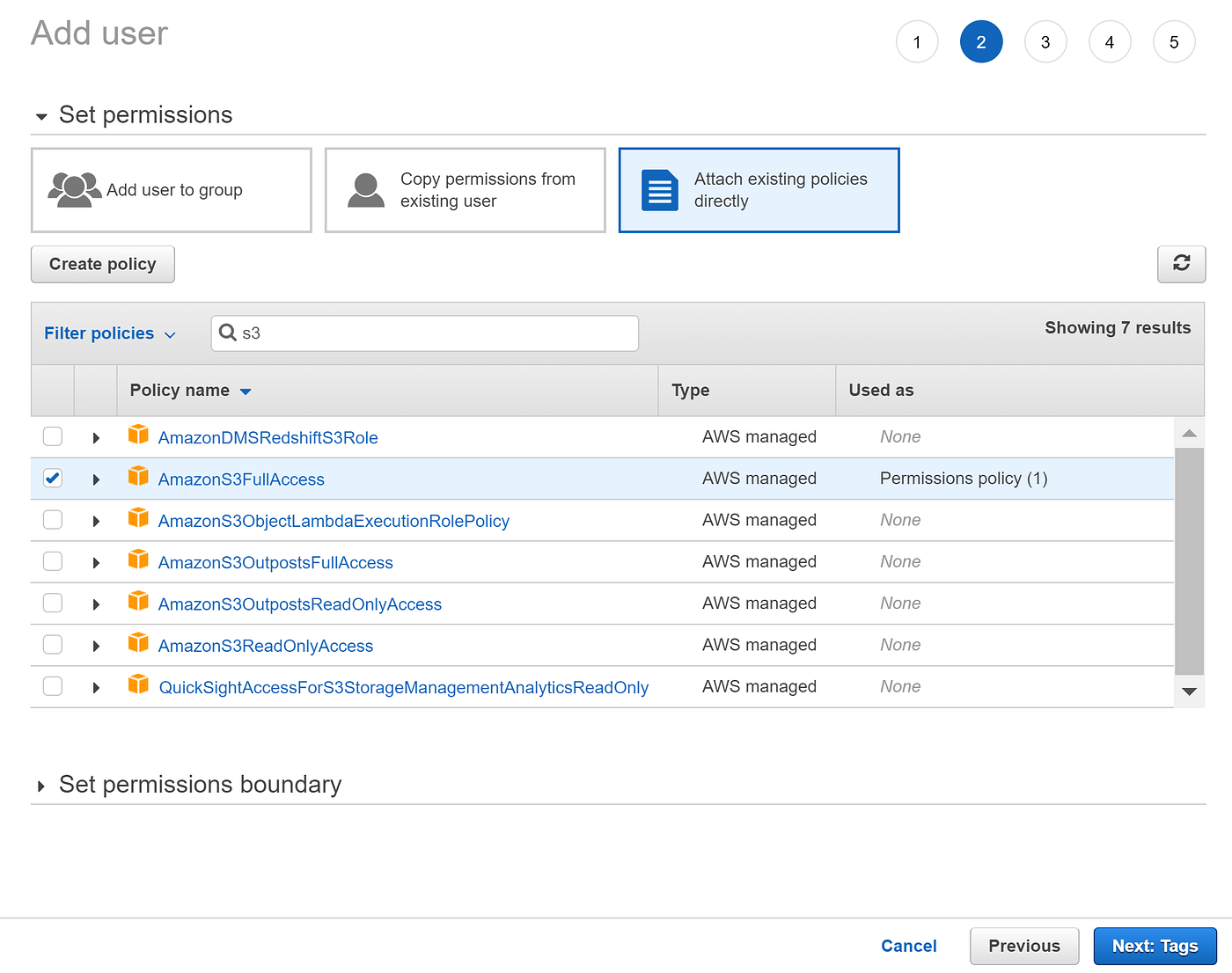 AWS S3 Bucket and IAM User. This is a small but important project… by