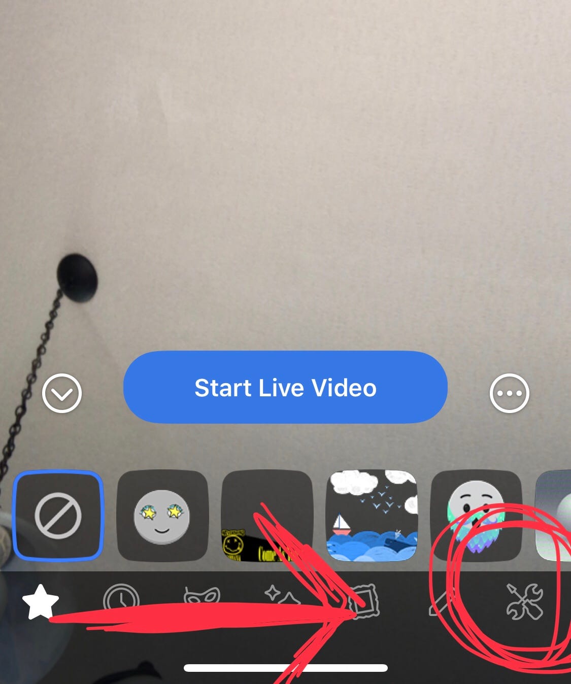 Tap The Horizontal Flip If Your Going Live On Facebook By Tom Blair Medium
