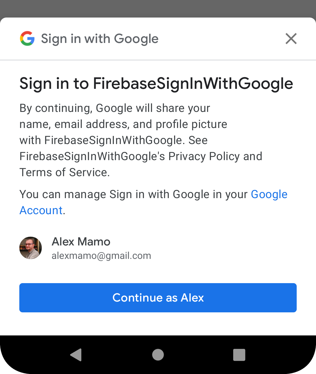 How to authenticate to Firebase using Google One Tap in Jetpack Compose? |  by Alex Mamo | Firebase Developers | Medium