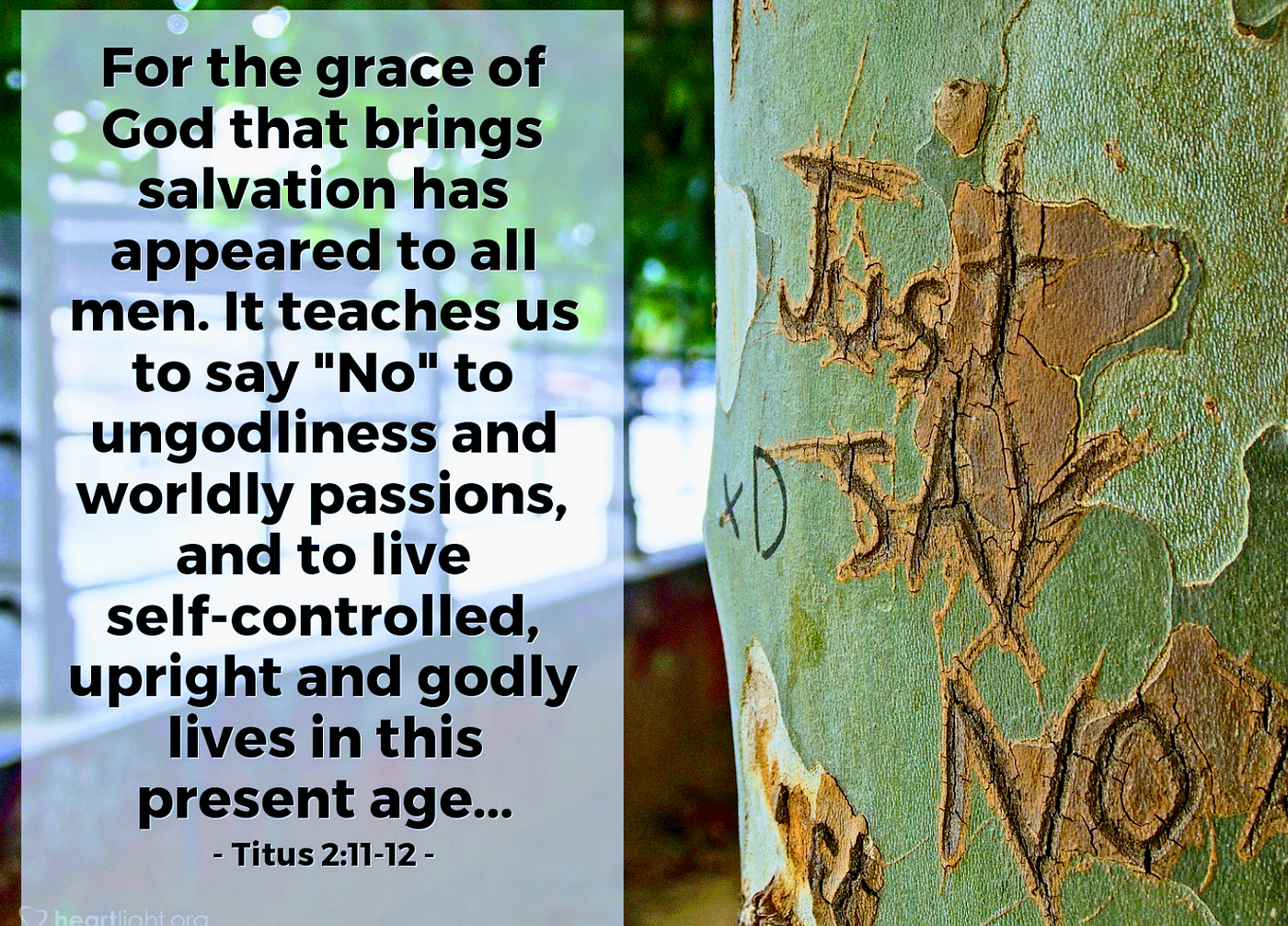 For The Grace Of God That Bringeth Salvation Hath Appeared To All Men Teaching Us That Denying By Keith Mcgivern Medium