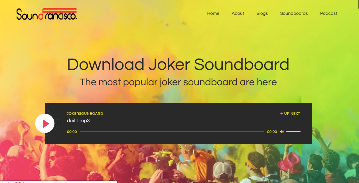 Joker Movie Soundboard And Clips By Soundfrancisco Medium