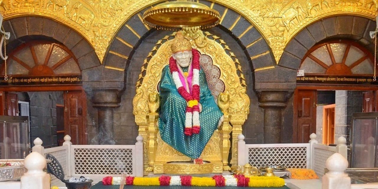 Here Sai Baba first arrived from Panthri village in Maharashtra to Shirdi i...