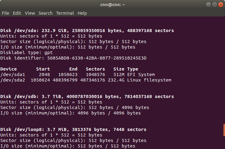 Partitioning, Formatting, and Mounting a Hard Drive in Linux Ubuntu 18.04  (2020) | by Sik-Ho Tsang | Medium