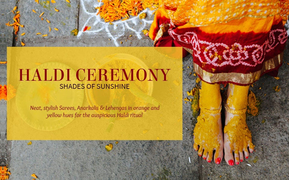 Significance of Haldi Ceremony in Hindu Weddings | by Auromira Weddings |  Medium