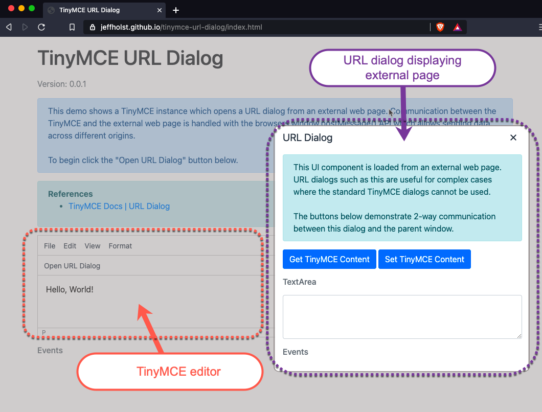 Implementing a TinyMCE URL Dialog by Jeff Holst CodeX Medium