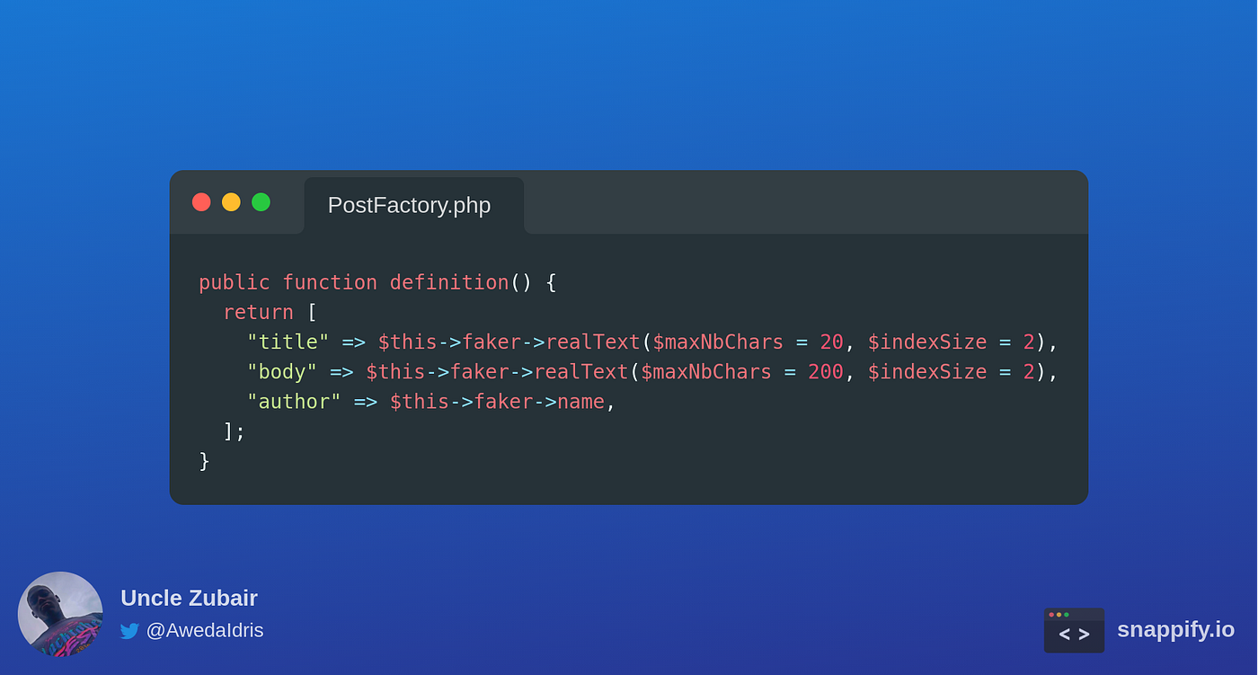 How To Use Model Factories And Database Seeders In Laravel | Nerd For Tech
