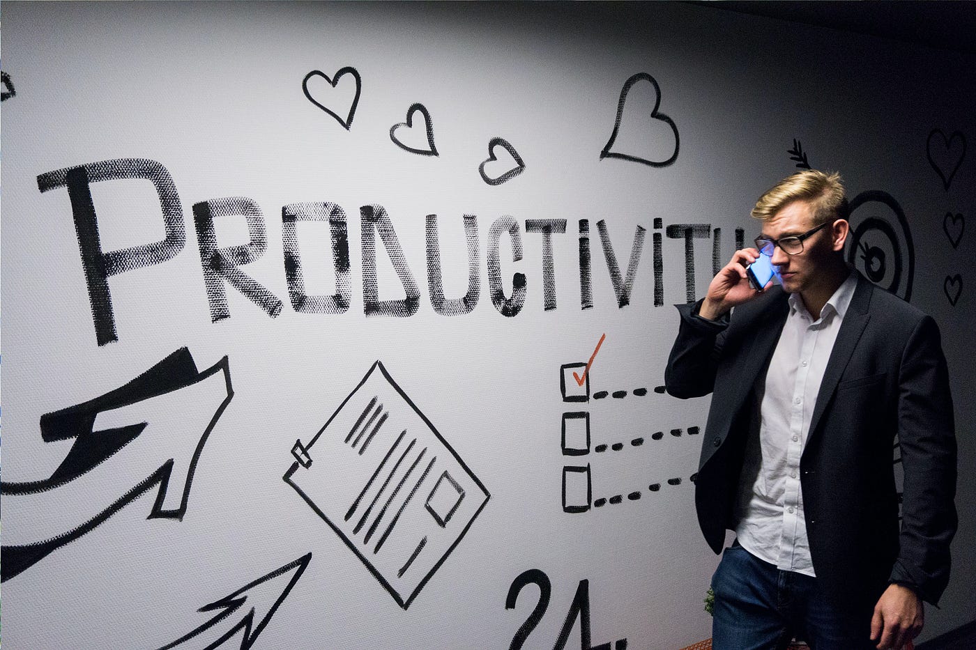 Productivity, like beauty, is in the eye of the beholder.