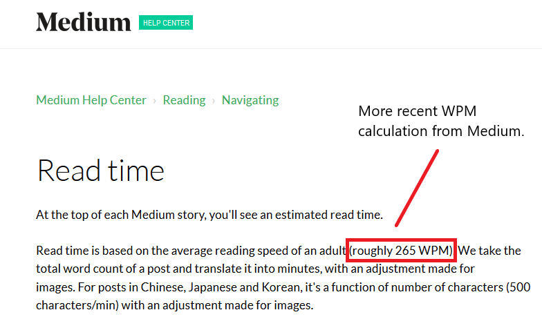 How is Medium Article Read Time Calculated? | by Casey Botticello |  Blogging Guide | Medium