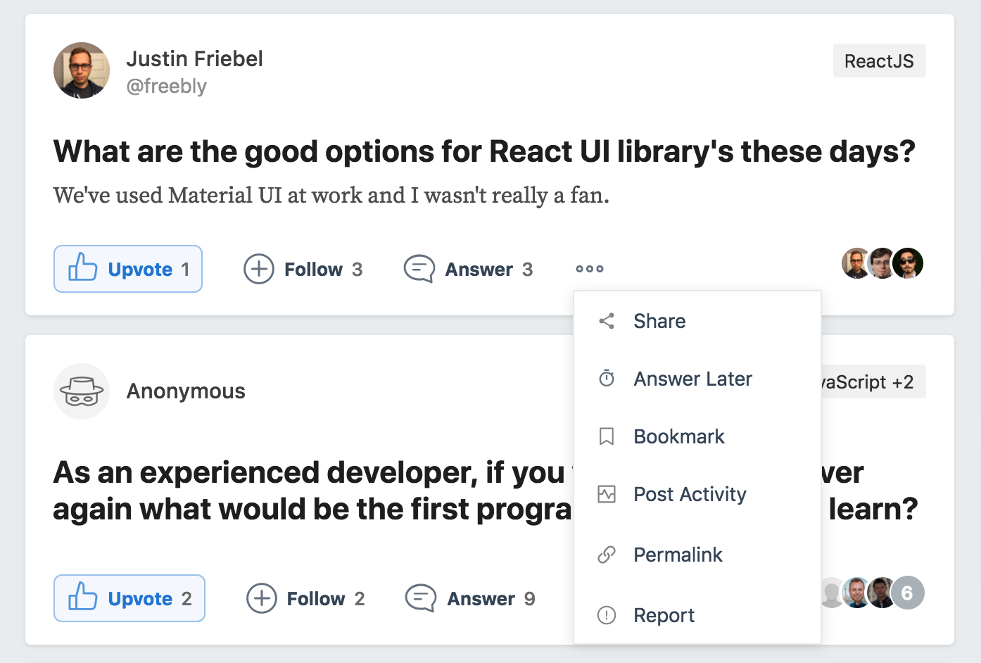 ReactJS: Dropdown menus. A quick guide on building dropdown menu… | by  Abinav Seelan | campvanilla