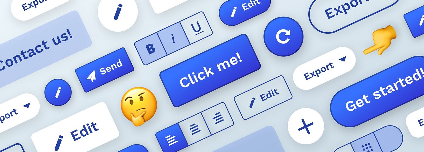 Button Design — UI component series | UX Collective