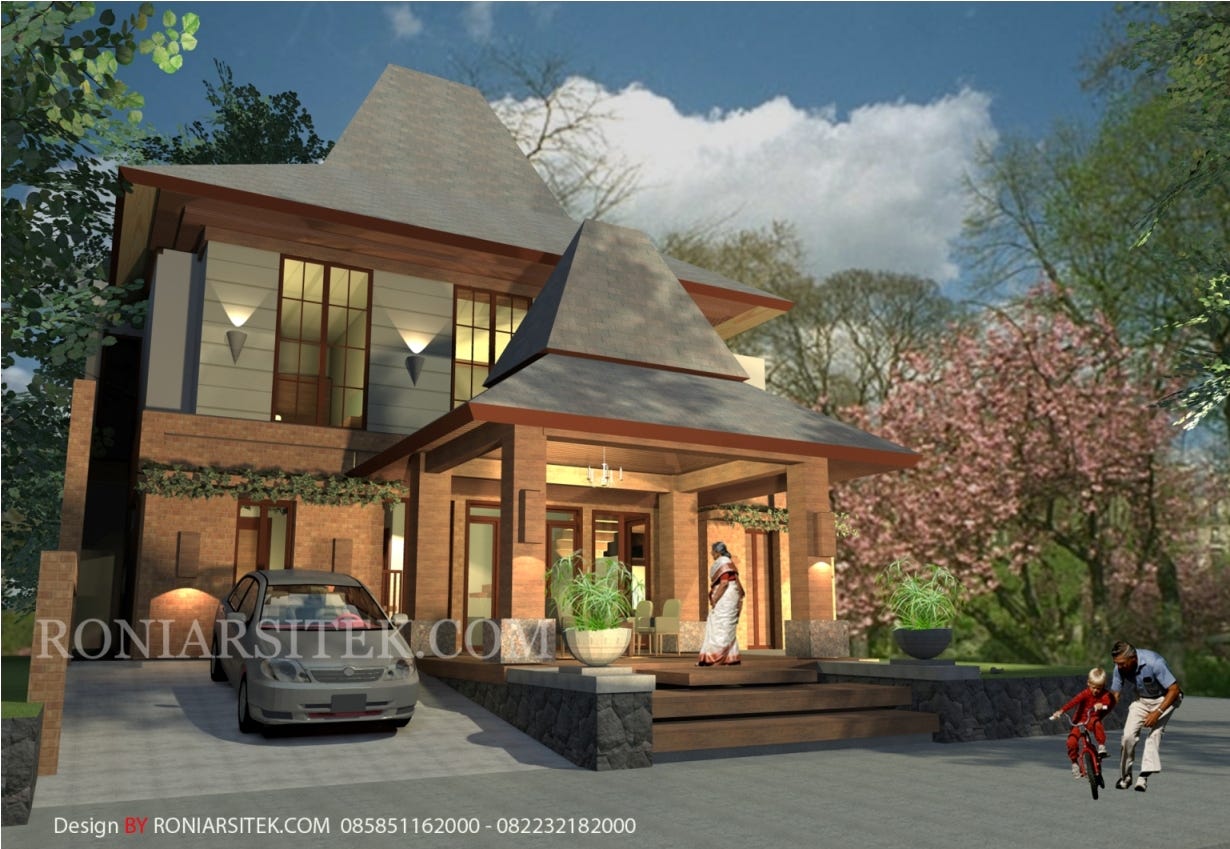 Desain Interior Rumah Joglo Modern