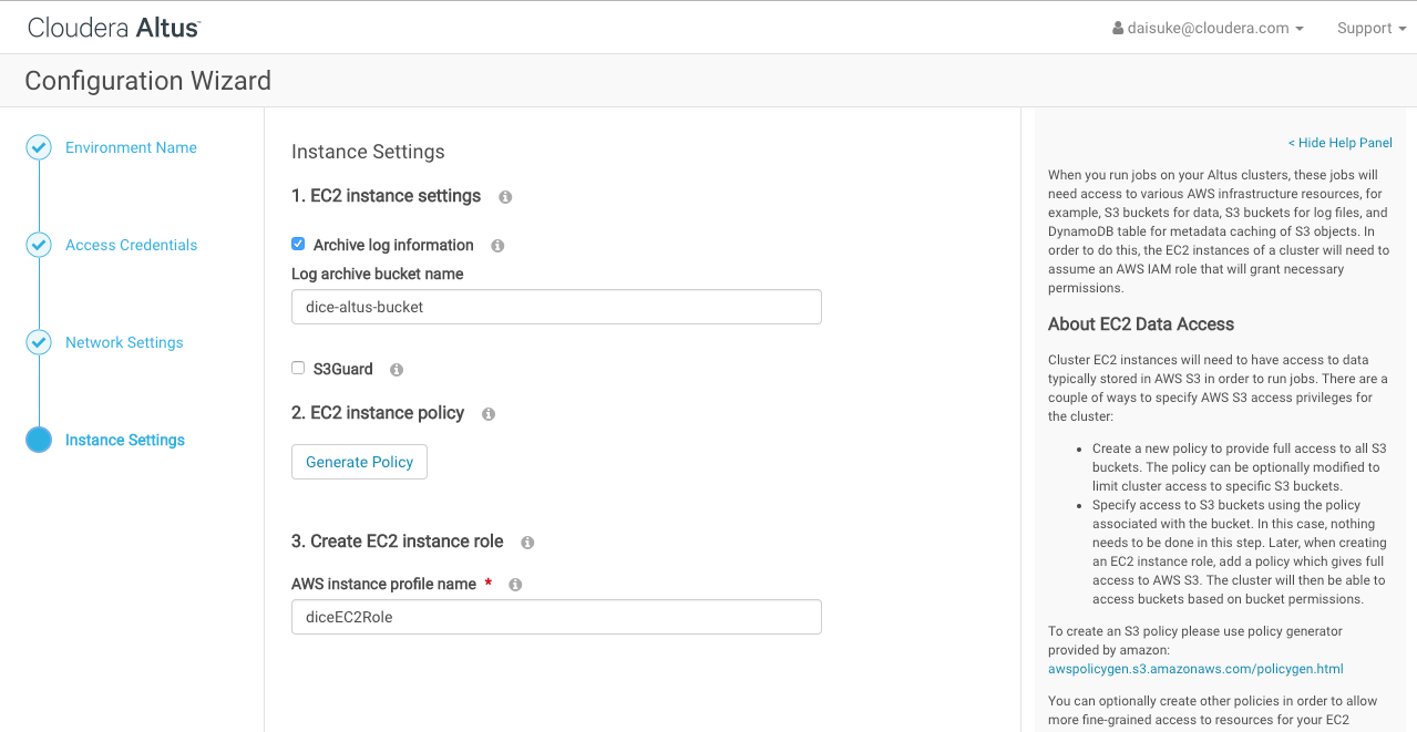 Aws 用 Altus Environment のセットアップ手順 By Daisuke Kobayashi Cloudera Japan Official Blog