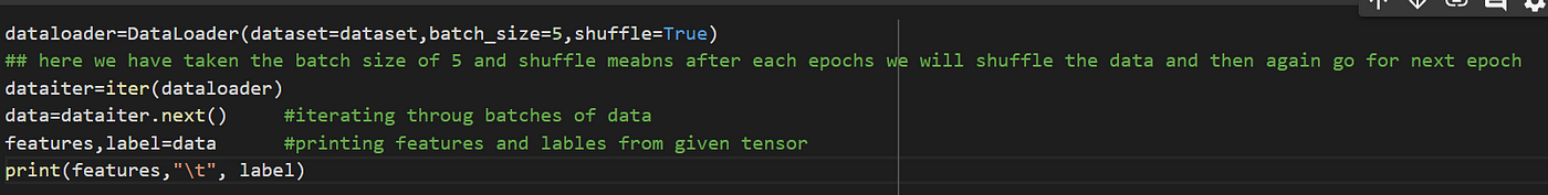 Pytorch dataloader without labels