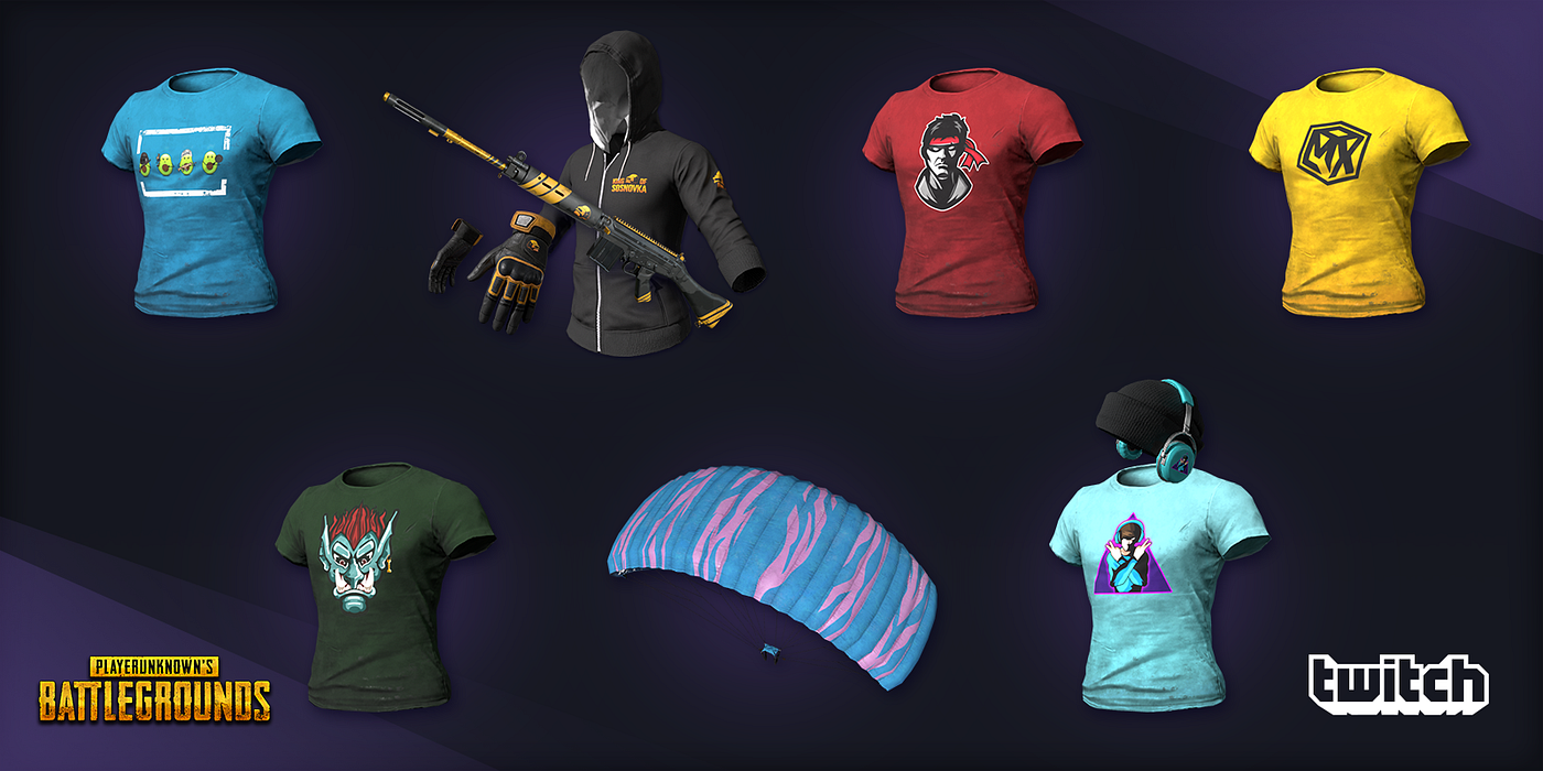 UPDATED June 20: Next round of PUBG skins featuring your favorite streamers