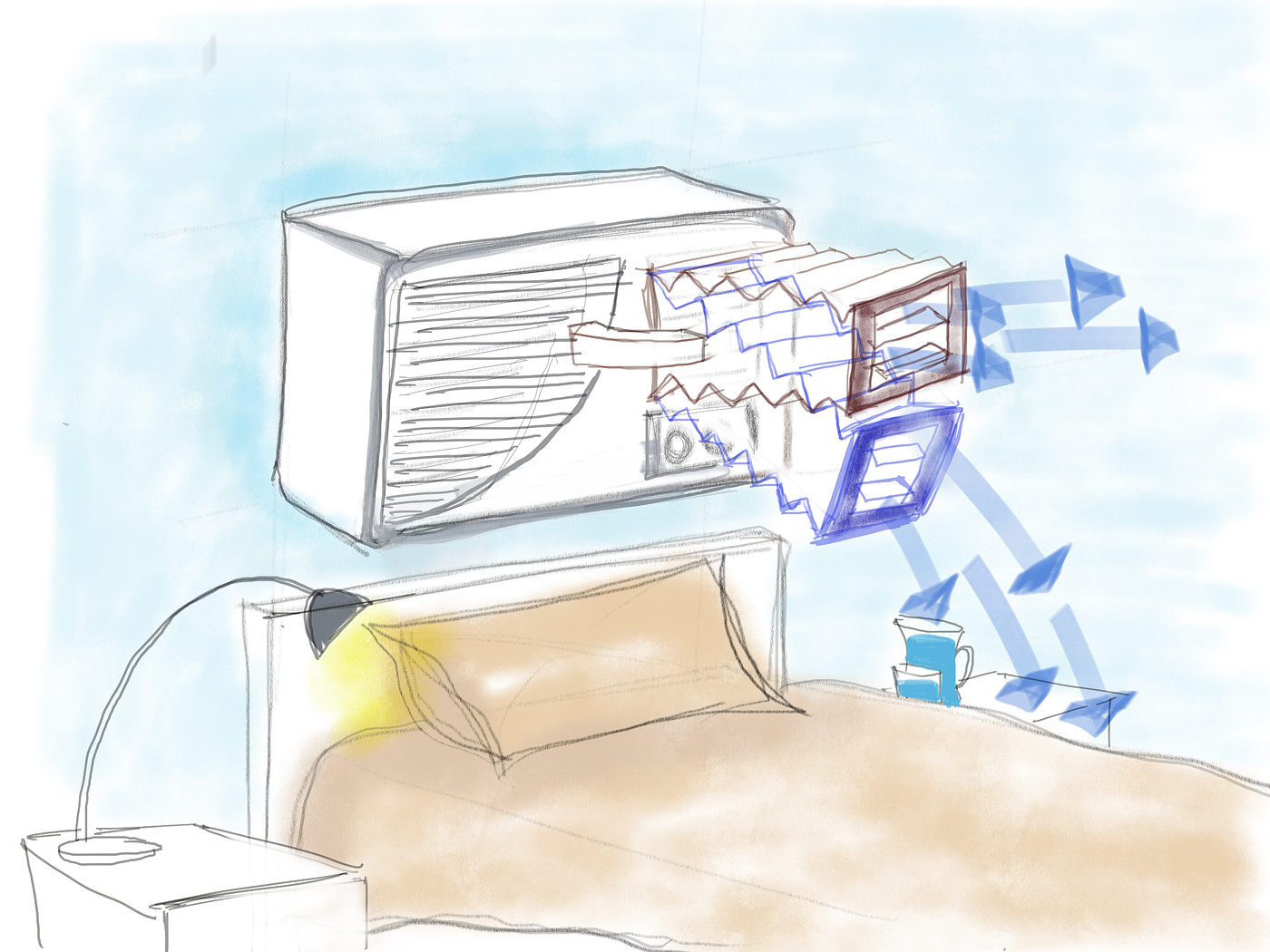 Making the Window AC “Cool”. On a hot and humid summer day in the… by