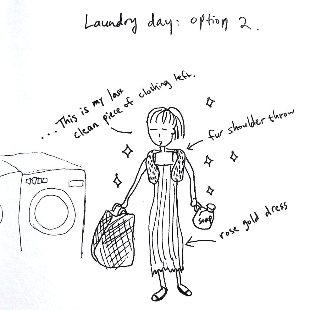 Laundry day. Laundry day…do you feel me? by Julienne Bay Medium