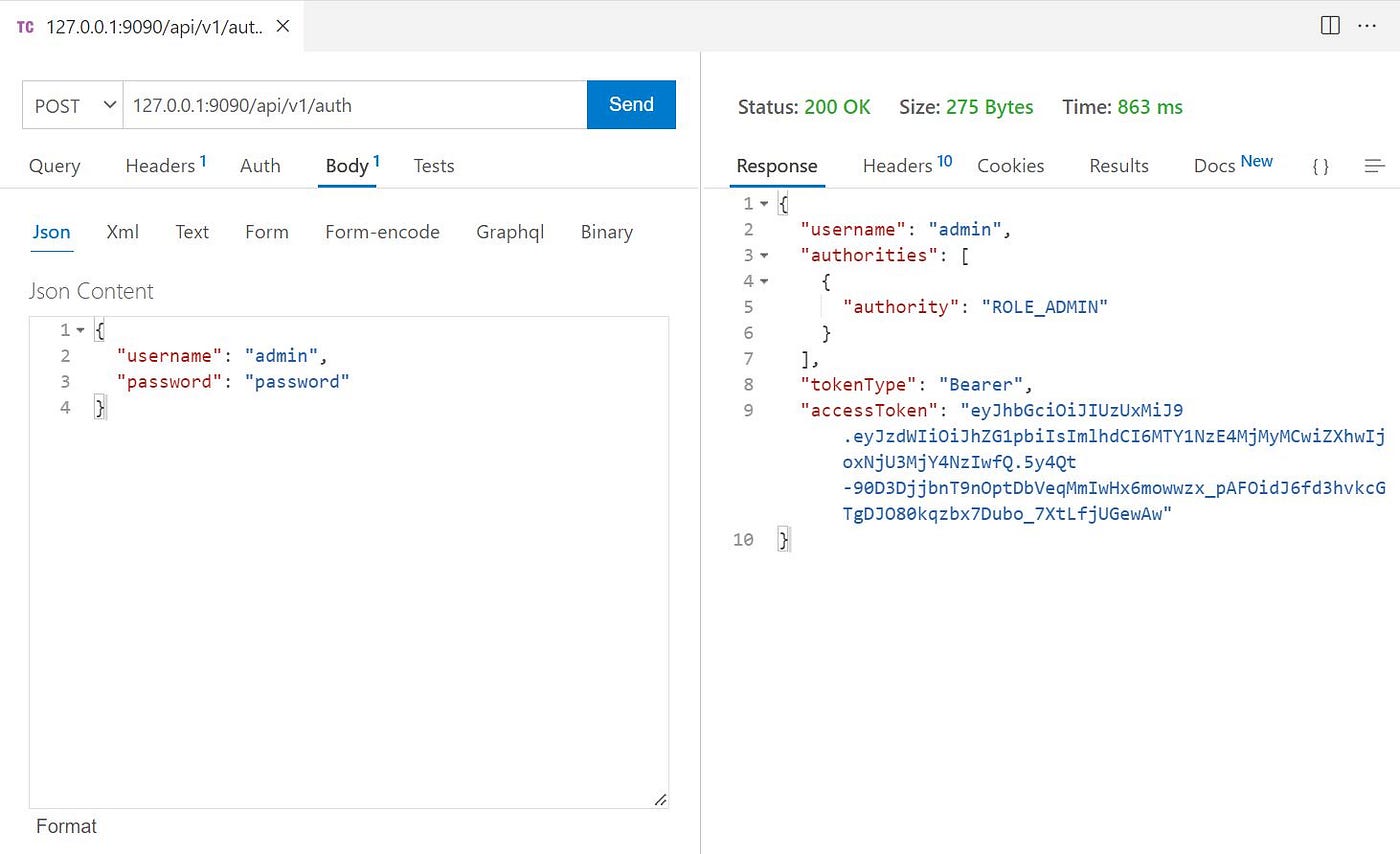 Using Thunder Client VS Code Extension for Your APIs | by Amelye Chatila | Jul, 2022 2 1*R9h4zwYeFHeIjvJD9a0jeA