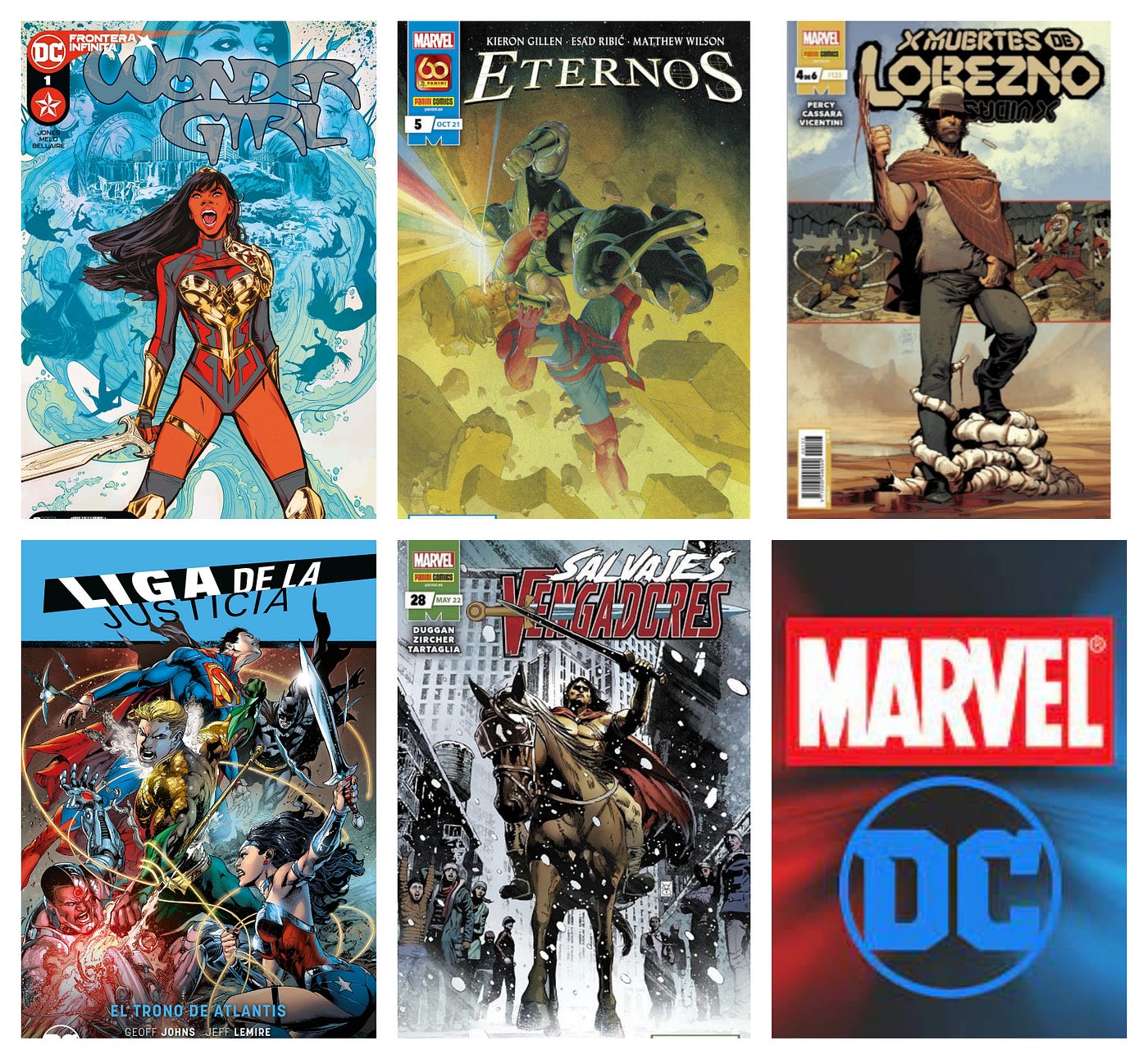 Los últimos cómics de DC y Marvel que no te puedes perder | by Ignacio  Pillonetto | Papel en Blanco
