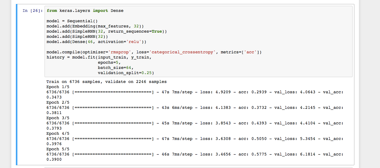 Keras reuters dataset labels