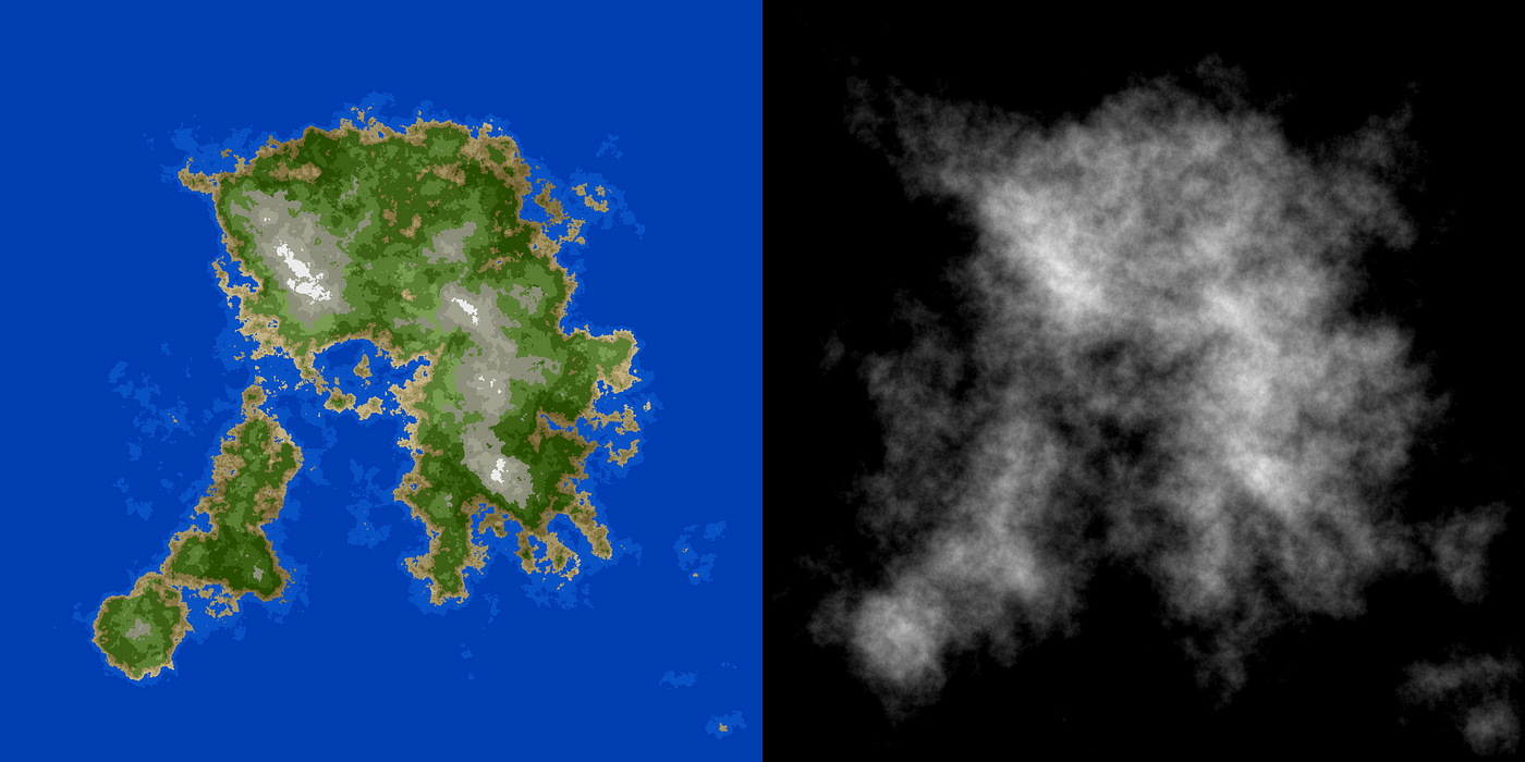 Procedural 2D Island Generation — Noise Functions | by Travall | Medium